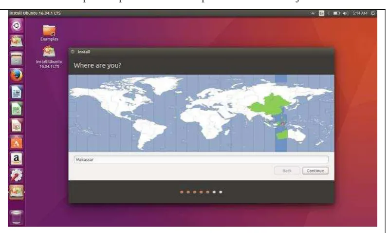 Gambar Langkah Kelima install Linux Ubuntu 