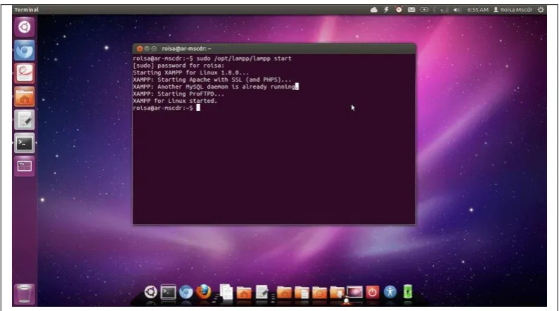 Gambar Langkah Kelima Konfigurasi Web Server 