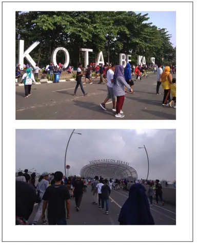 Gambar 3.13. Suasana Olahraga di kawasan Summarecon Bekasi 