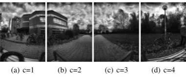 Figure 4: Sample images of the stereo camera data set.