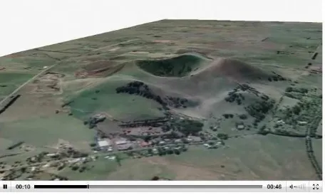 Figure 3. Screen shot of interactive landscape panorama in a sub-catchment of the Bet Bet Creek