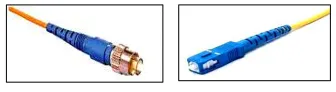 Gambar 2.3 ST Connector dan SC Connector 