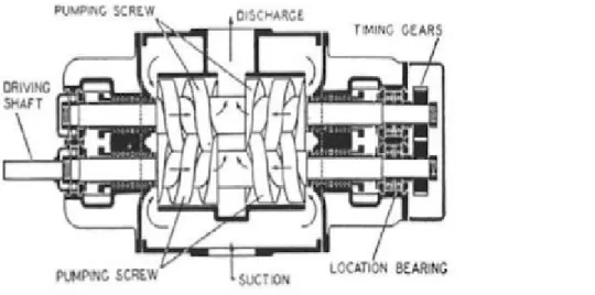 Gambar 1.4 Screw pump 