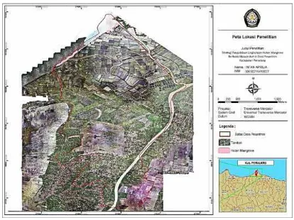 Gambar 1. Peta LokasiPenelitian  Desa PesantrenGambar 1. Peta LokasiPenelitian  Desa PesantrenGambar 1