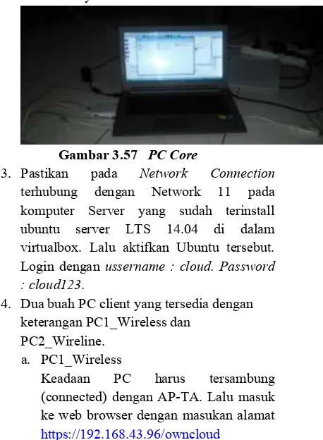 Gambar 3.57   PC Core 