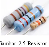 Gambar 2.5 Resistor 