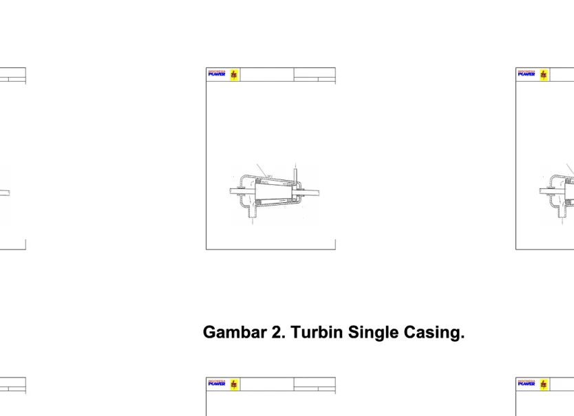 Gambar 2. Turbin Single Casing.