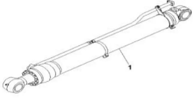Gambar 5. Tabung Silinder (Body)  2.3.3 Piston Rod (Batang Piston) 