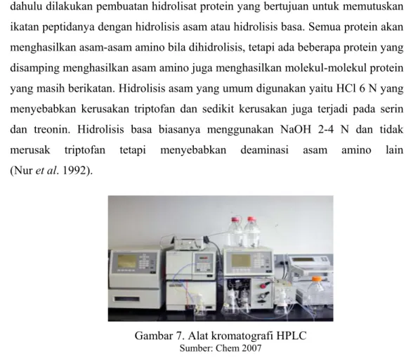 Gambar 7. Alat kromatografi HPLC 