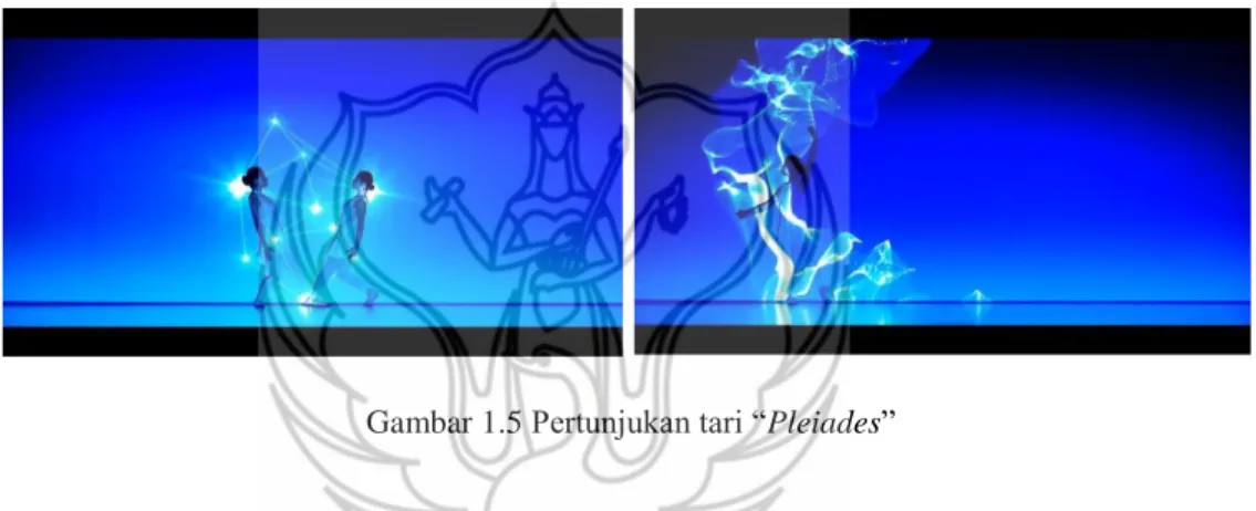 Gambar 1.5 Pertunjukan tari “Pleiades” 