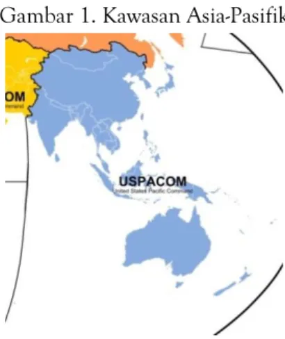 Gambar 1. Kawasan Asia-Pasifik 
