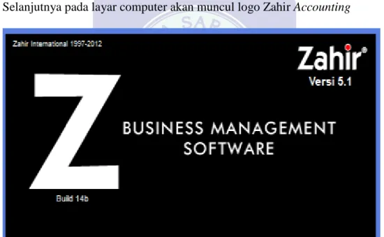 Gambar 1I.2: Tampilan Logo Program Zahir Accounting 