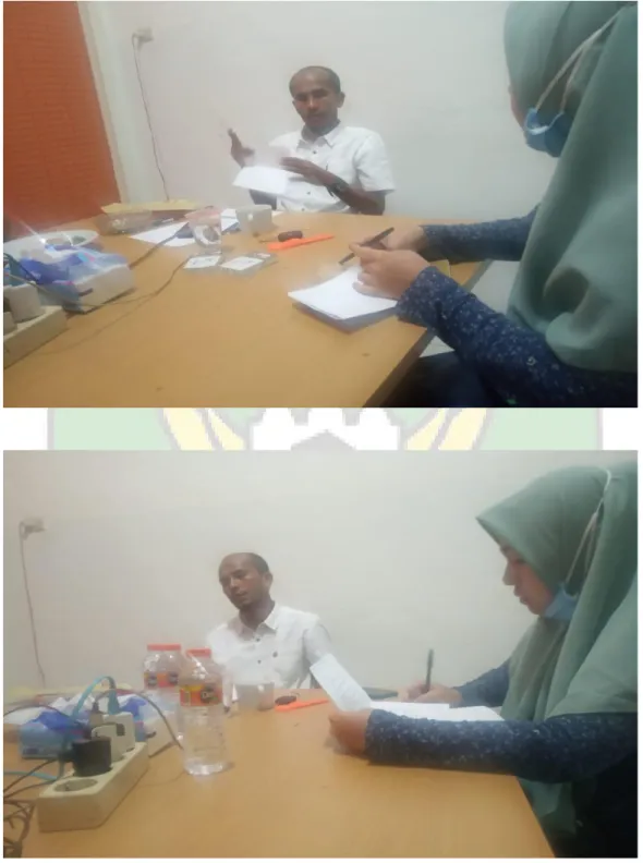 Foto Wawancara Bersama Bapak Muhammad MTA dari Partai Nanggroe Aceh 