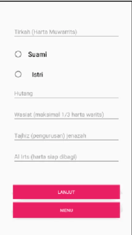 Gambar 4. interface kalkulator 