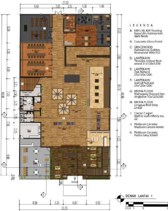 Gambar 6.7 Denah lt.1
