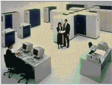 Gambar 1.2  : Komputer Mainframe 