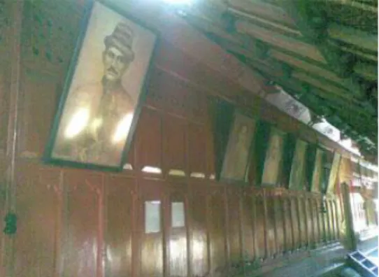 Gambar 4. Dinding rumah aceh 