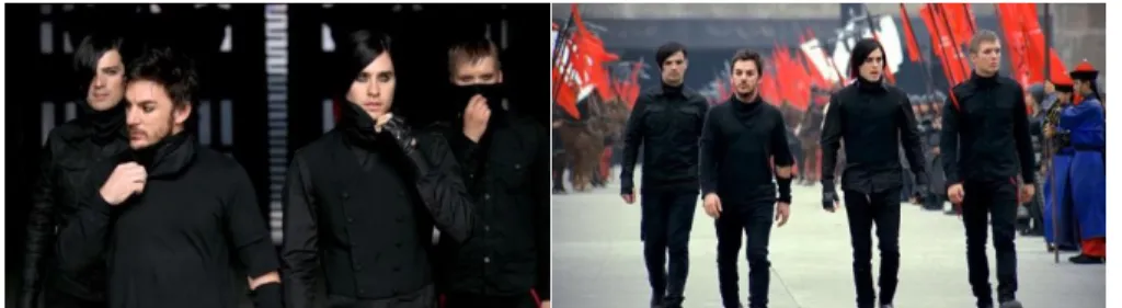 Gambar 4.30 Kostum 30STM ketika berada di Cina  Sumber : Https://www.youtube.com/watch?v=RpG7FzXrNSs  