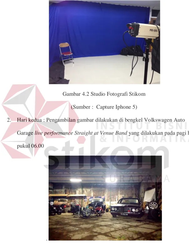 Gambar 4.3 Bengkel Volkswagen Auto Garage  (Sumber :  Capture Camera cannon 60D) 
