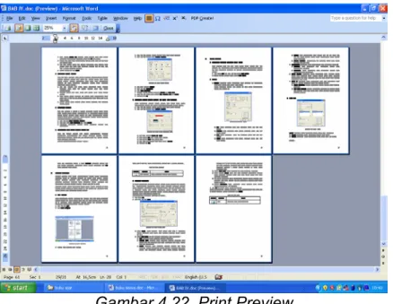 Gambar 4.22. Print Preview 
