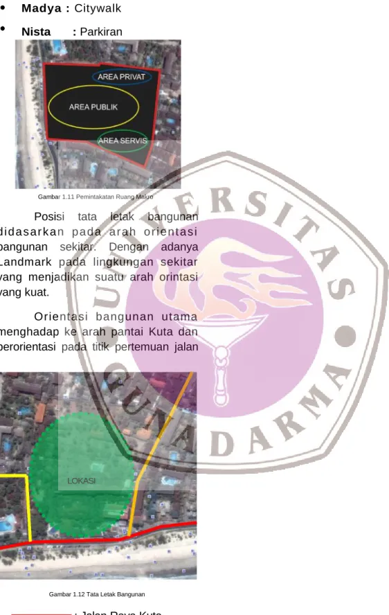 Gambar 1.11 Pemintakatan Ruang Makro 