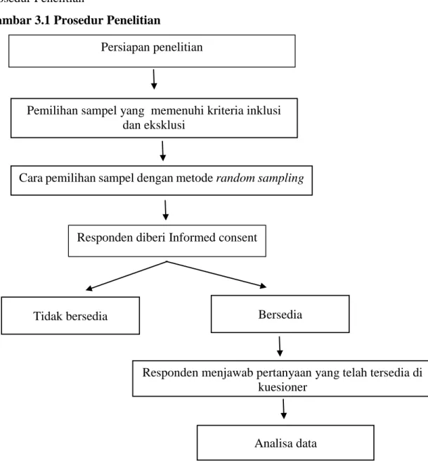 Gambar 3.1 Prosedur Penelitian 