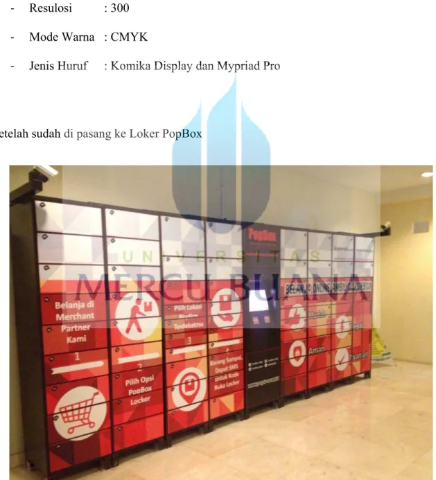 Gambar 4.1.1.3 Hasil pemasangan 