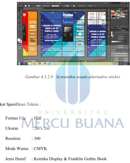 Gambar 4.1.2.9.  Screenshot sesain alternative sticker
