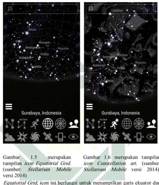 Gambar  1.6  merupakan  tampilan  icon  Constellation  art.  (sumber: 