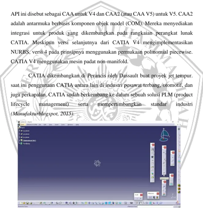 Gambar 4. CATIA V5 