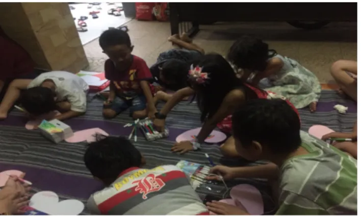 Gambar 4. berbakti kepada orang tua  B. Pembahasan,  