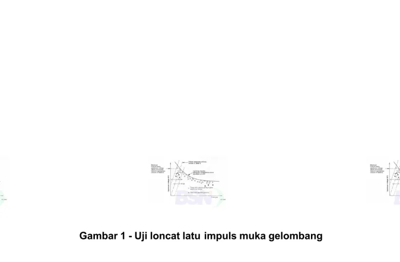 Gambar 1 - Uji loncat latu impuls muka gelombang