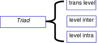 Figure 1. Triad Scheme Development 