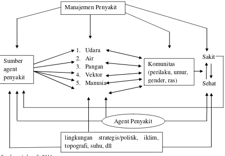 Gambar 2.1 Perjalanan Penyakit 