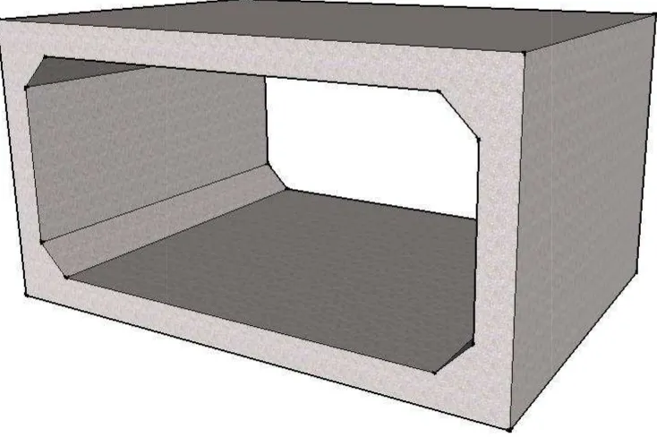 Gambar 1.2. Perspektif Box Culvert