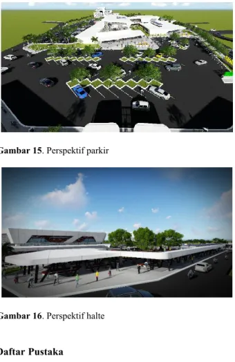 Gambar 15. Perspektif parkir 
