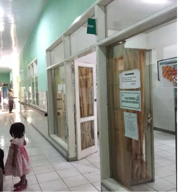 Gambar 1. Ruang Laboratorium tampak dari luar 
