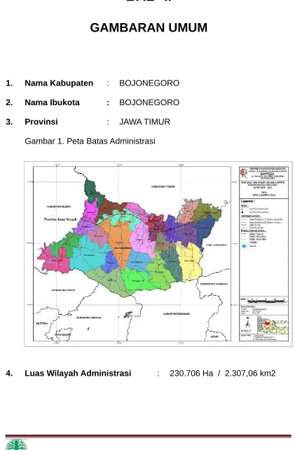 Gambar 1. Peta Batas Administrasi