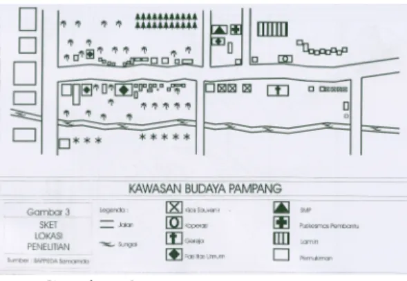 Gambar 2.7. Peta Desa Pampang 