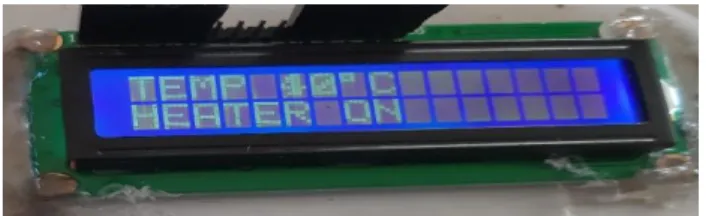 Gambar 4.8. Pengujian Sensor Di Tampilkan Di Lcd 