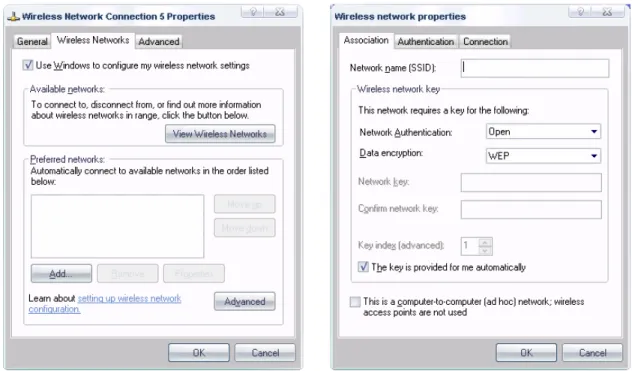 Gambar 13.4 Window Wireless Properties  