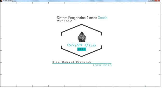 Gambar 14. Halaman pembuka  