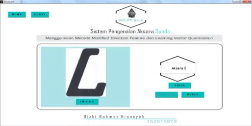 Gambar 15. Halaman pengujian 