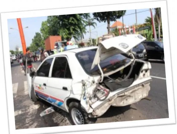 Gambar 5. Kecelakaan Angkutan Taksi