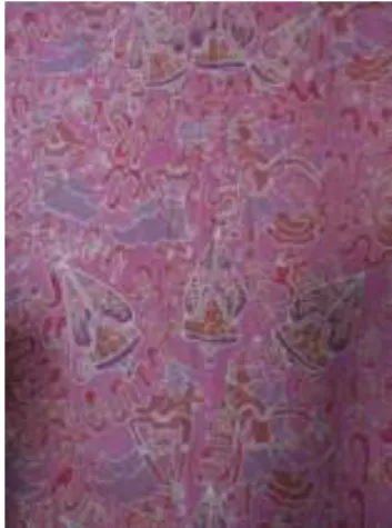 Gambar 1. Batik Wayang Manggur  2)  Batik “Manggur” 