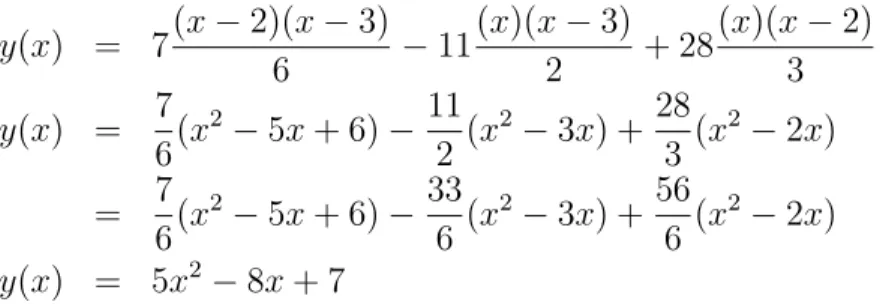 Gambar 1.3: (a) Plotting grafik secara langsung, dan (b) Plotting kurva menggunakan me- me-tode polinomial Lagrange