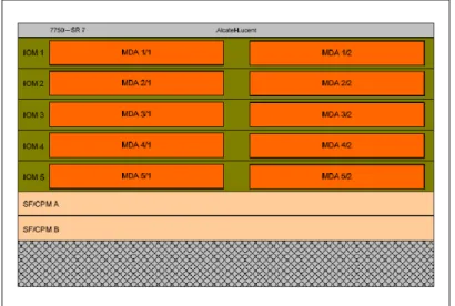 Gambar 3. Skema Ethernet Alcatel-Lucent 7750-SR7 [5] 