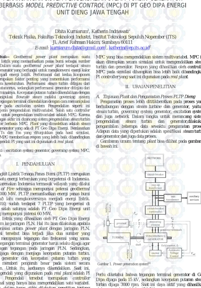Gambar 1. Power generation system [1] 