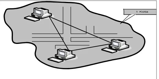 Gambar 2.5. Metropolitan Area Network (MAN) 