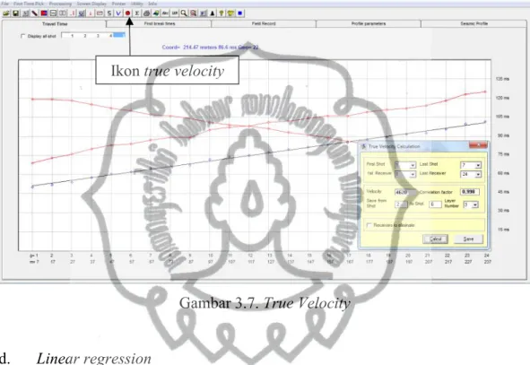 Gambar 3.7. True Velocity 
